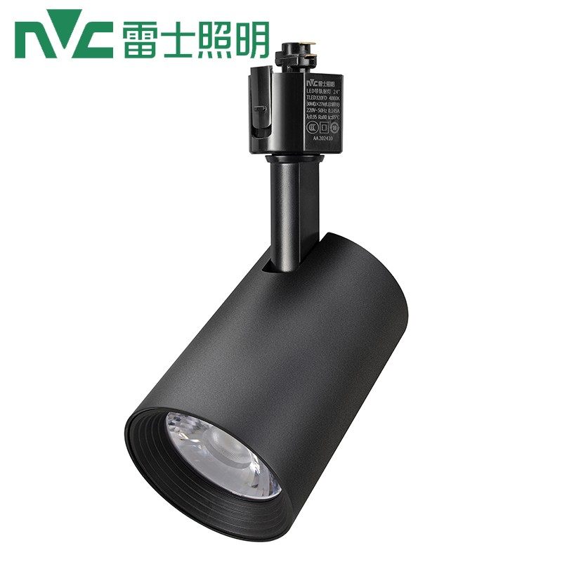 雷士照明LED320F轨道射灯商场展厅服装店12W 24W 35W背景墙导轨灯 - 图2