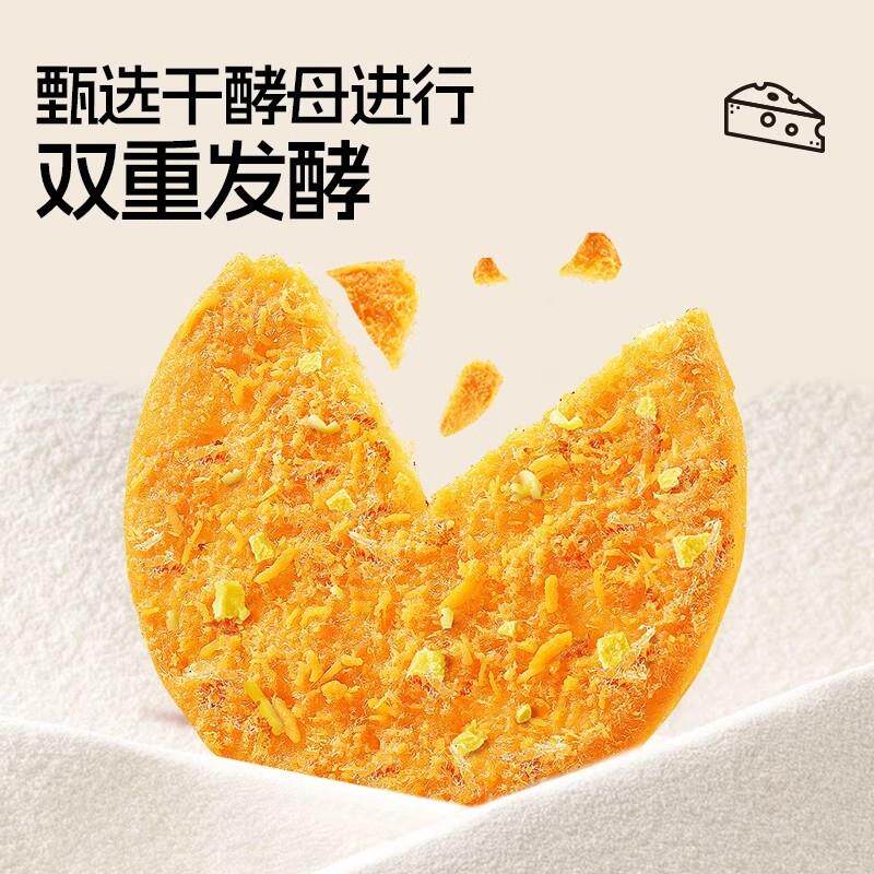 披萨饼干双重发酵饼干肉松芝士蔬菜饼干独立包装解馋零食