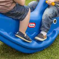 US Imports Small Teke Children Indoor Whale Seesaw Seesaw double rocking horse toy kindergarten teething 