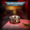 Star Forged Warhammer 40K Blood Angels Silver Emblem Ring