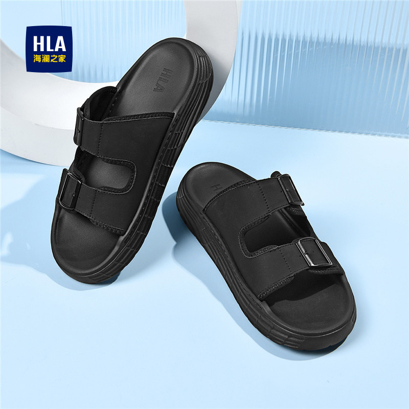 HLA/海澜之家男鞋2025秋冬新款休闲凉鞋男时尚透气户外沙滩凉拖鞋,淘宝优惠券,粉丝福利购,淘宝优惠卷