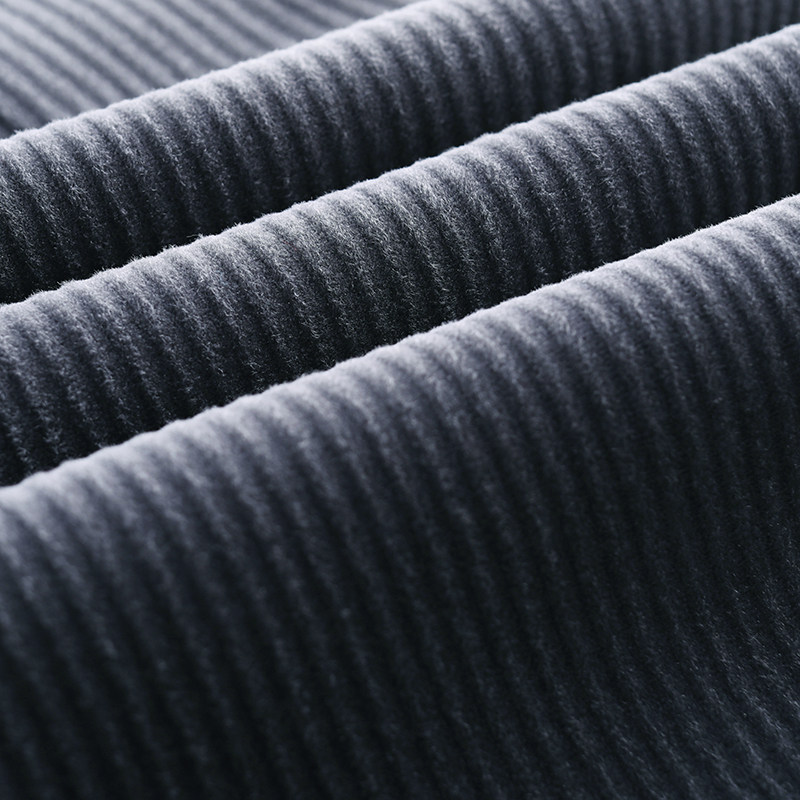 秋冬条绒高腰宽松显瘦加绒阔腿裤 卡欣休闲裤