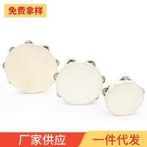 Manufacturer supplies children dance 12 inch 16 inch Blister Bells Olve percussion instrument Sheep Pebble Peel Bell Drum