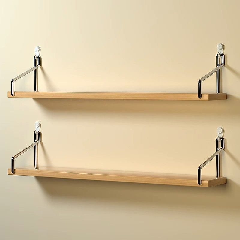 挂在墙壁上的置物架客厅墙壁装饰隔板床头壁挂路由器架子挂架 - 图0