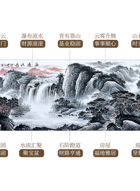 源远流长国画钦若手绘真迹