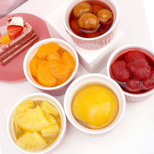 【7种水果罐头】林家铺子糖水黄桃罐头425g*4水果罐头杨梅水果捞 - 图0