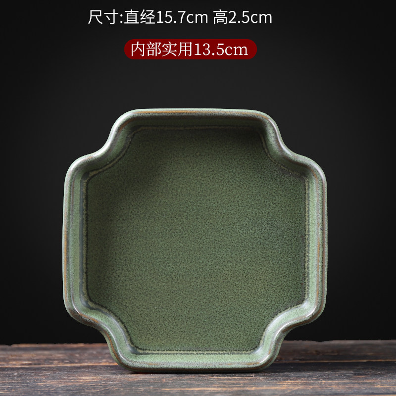 陶瓷花盆接水盘大号小号创意托盘花托盆栽苔藓球底座花盆垫底盘,淘宝优惠券,粉丝福利购,淘宝优惠卷