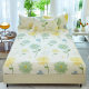Single piece 100 cotton-inclusive bed sheet