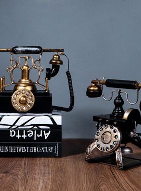 复古怀旧酒吧餐厅店铺老式电话机