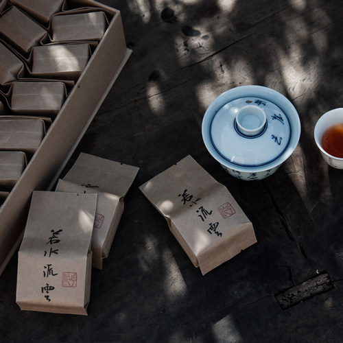 静象|武夷岩茶吴三地高枞水仙青苔木质香 传统碳焙手工私房大红袍 - 图0