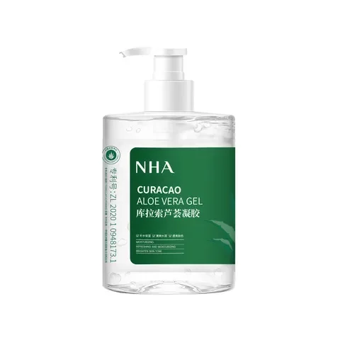 After-sun repair and anti-acne moisturizing cream 500g genuine NHA rejuvenating Curacao aloe vera gel aloe vera gel