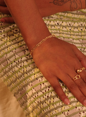 FETTERO原创欧美三层小球手链女