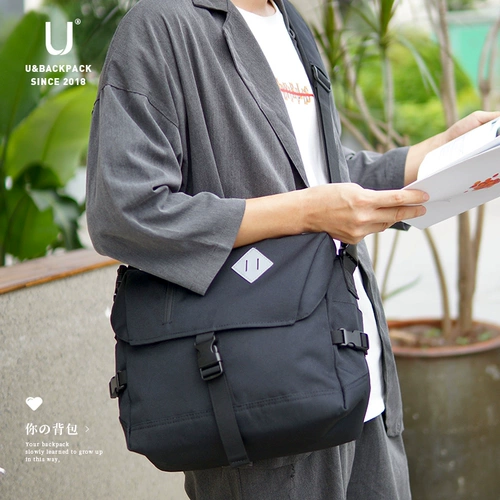 Японская вместительная и большая сумка подходит для мужчин и женщин для влюбленных, универсальный ремешок для сумки на одно плечо, школьный рюкзак