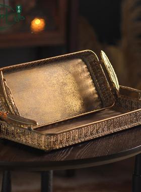 民美式乡村复古铁艺摆件可艺工A2847壁挂宿装饰花篮业风金属工品