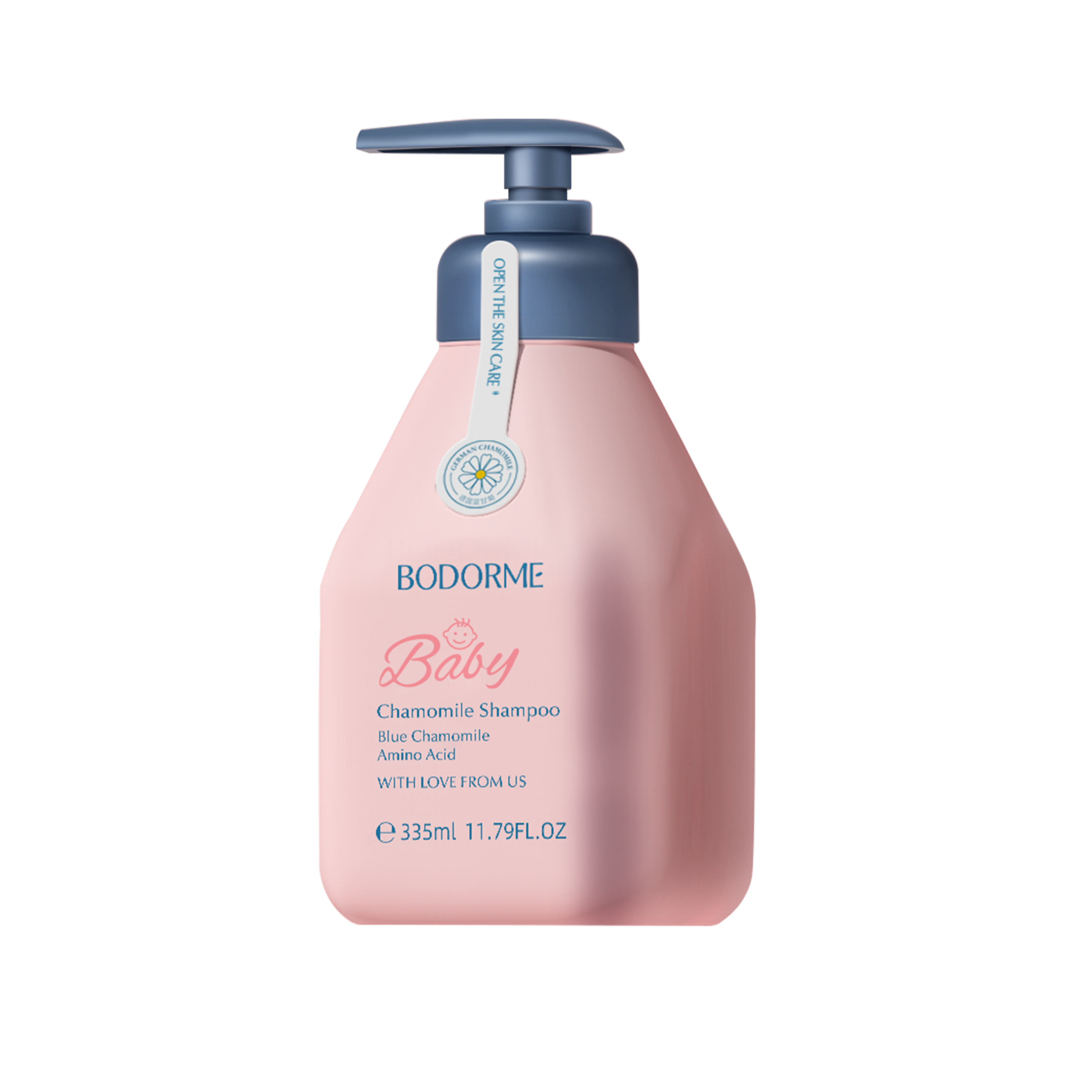 贝德美儿童洗发水宝宝柔顺无泪无硅油中大童洗头露女孩沐浴露正品 - 图3