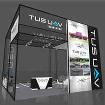 Shanghai Exhibition Company Design to build exhibition booth own exhibition factory to make exhibition stand 3D exhibition commercial effect photo