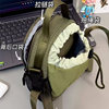 Crossbody bag suitable for summer 2026 outdoor sports dopamine water bottle lightweight mobile phone casual contrasting color single shoulder