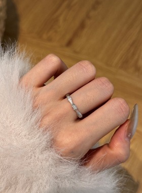 sweetpeeps新中式竹节戒指