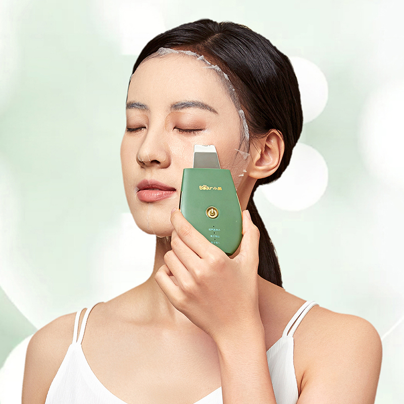 小熊清致专卖店小熊吸黑头神器去黑头吸出器声波铲皮机洁面仪毛孔清洁器洗脸仪女2