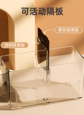 斗鱼缸双缸专用隔离繁殖缸 亚克力桌面造景迷你鱼缸 摆件装饰菱形