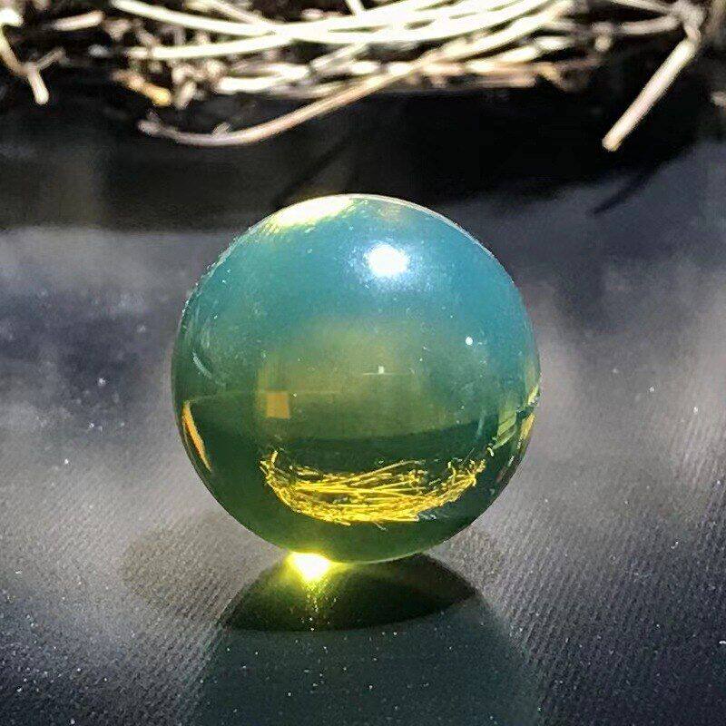 Directly from the manufacturer, Dominican blue amber non-porous single beads, water purified loose beads, sky blue round beads, ring pendant, earrings, hand