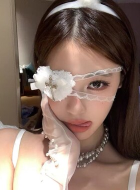 万圣节骷髅手爪边夹头饰少女哥特手骨小众个性大鬼爪玫瑰暗黑发夹