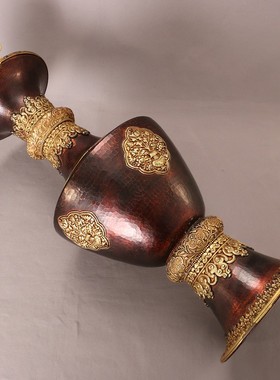 尼泊尔风格家居铜花瓶