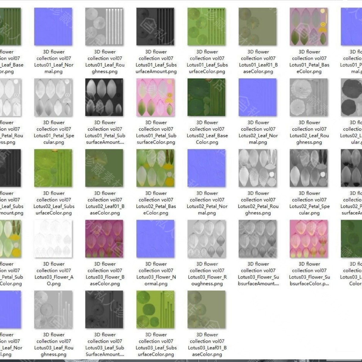 Blender写实荷花荷叶莲蓬3d模型 maya莲花带贴图池塘绿植fbx obj,淘宝优惠券,粉丝福利购,淘宝优惠卷