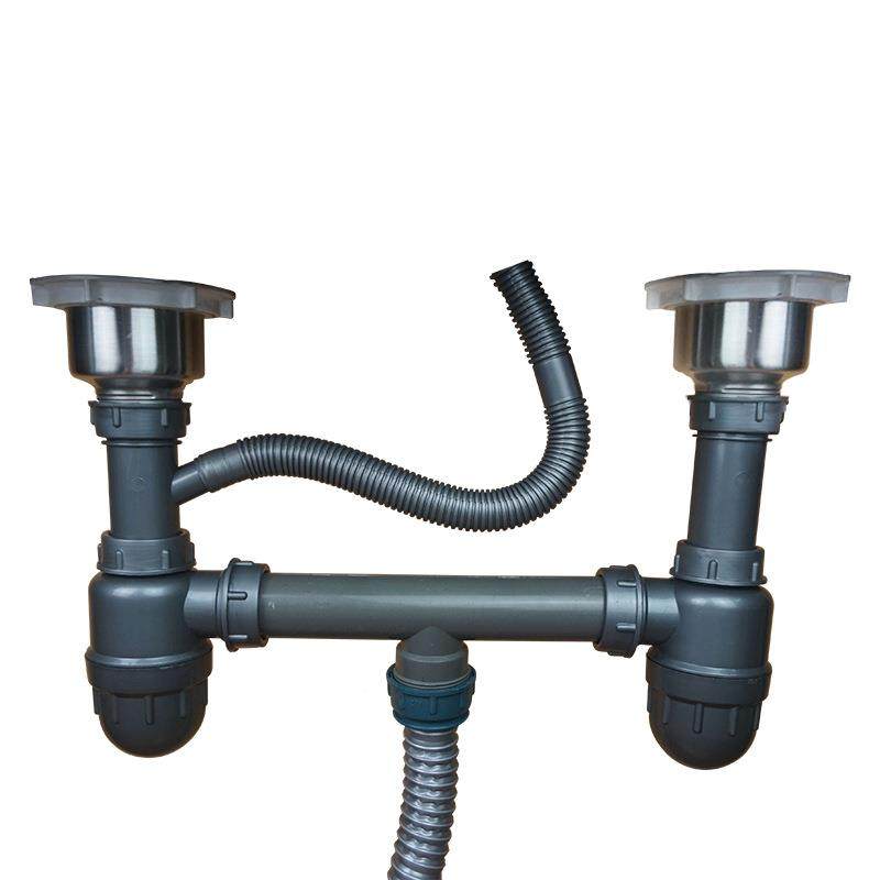 K3C厨房洗盆菜E下水管洗碗池双槽防无品牌/臭排不水管锈钢水,淘宝优惠券,粉丝福利购,淘宝优惠卷