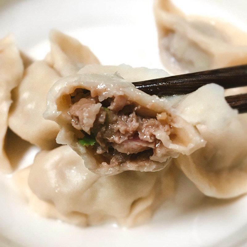 科迪家庭特惠装水饺牛肉羊肉鲜韭菜素馅饺1000g速冻饺子速食早餐