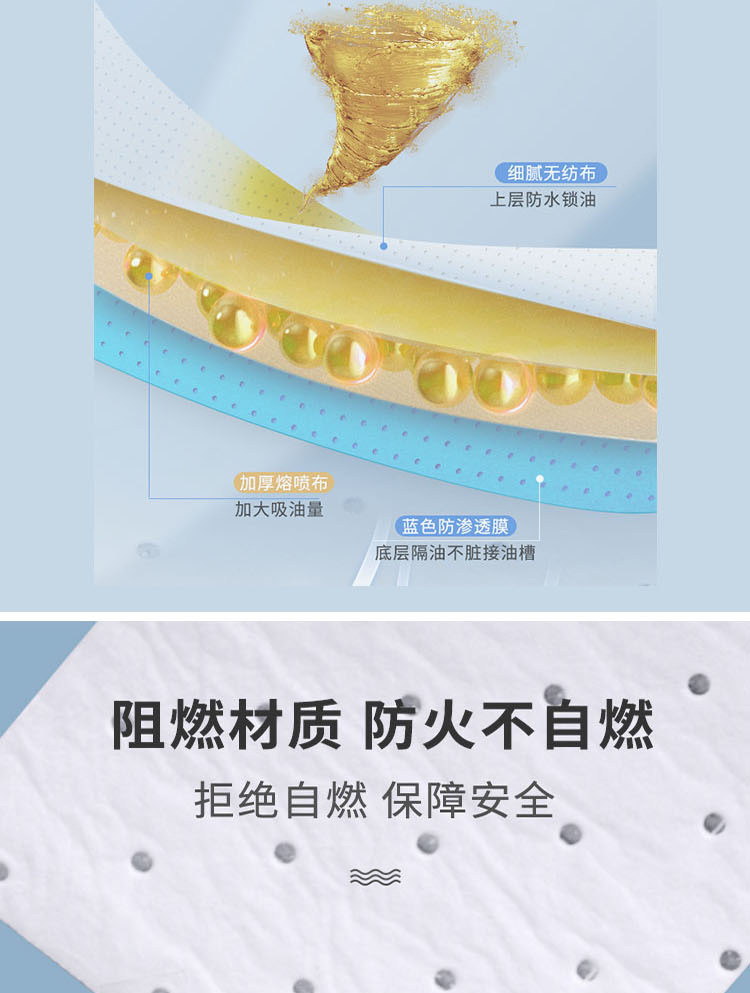 抽油烟机侧吸油盒吸油棉条厨房家用隔油垫油杯接油槽专用防油贴纸,淘宝优惠券,粉丝福利购,淘宝优惠卷