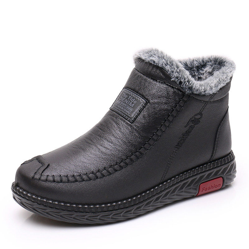 防水防滑软底奶奶短靴老北京布鞋冬季女棉鞋加厚保暖中老年妈妈鞋,淘宝优惠券,粉丝福利购,淘宝优惠卷