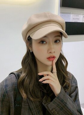 帽子假发一体式中长卷八角