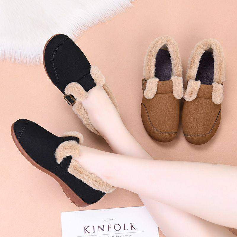 老北京二棉布鞋女2026新款冬洋气年轻人冬季加棉加绒加厚保暖棉鞋,淘宝优惠券,粉丝福利购,淘宝优惠卷