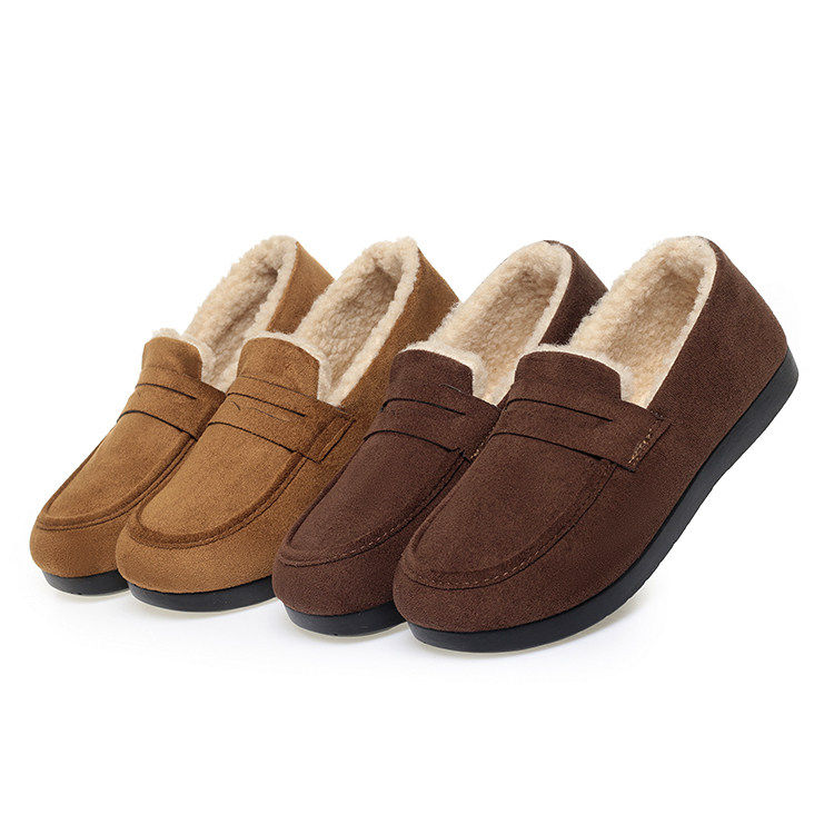 老北京布鞋冬季新款女二棉休闲保暖妈妈鞋平底防滑一脚蹬薄绒棉鞋,淘宝优惠券,粉丝福利购,淘宝优惠卷