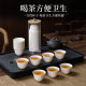 Disposable tea cup rice husk kung fu tea trunk cup