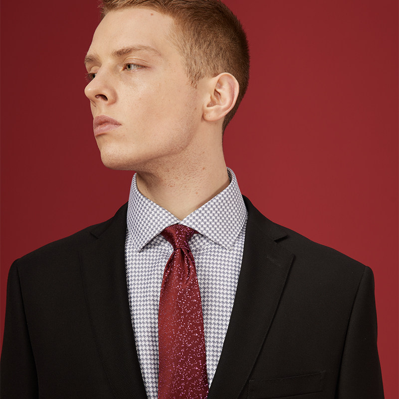 LaVico/朗·维高朗维高男士商务正装西服黑色男职业西服套装,淘宝优惠券,粉丝福利购,淘宝优惠卷