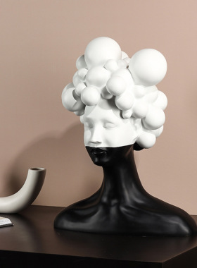 抽象人物雕塑摆件办公室桌面装饰