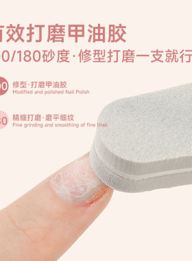 美甲工具指甲锉修型打磨搓条工厂现货抛光条海绵抛套装