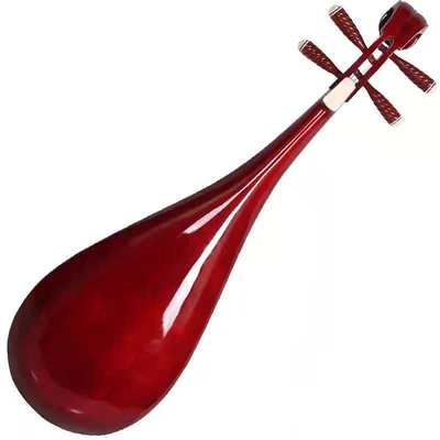 Pipa instrument Adult children First entrance Pipa Appraisal Examination Professional Performance Pipa Red Wood Pipa U Manufacturer Straight