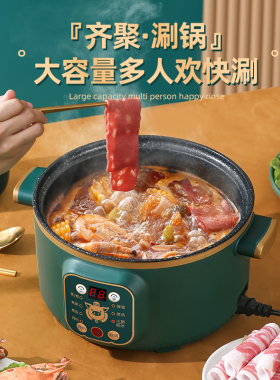 电煮锅小火锅宿舍学生煮面小电锅