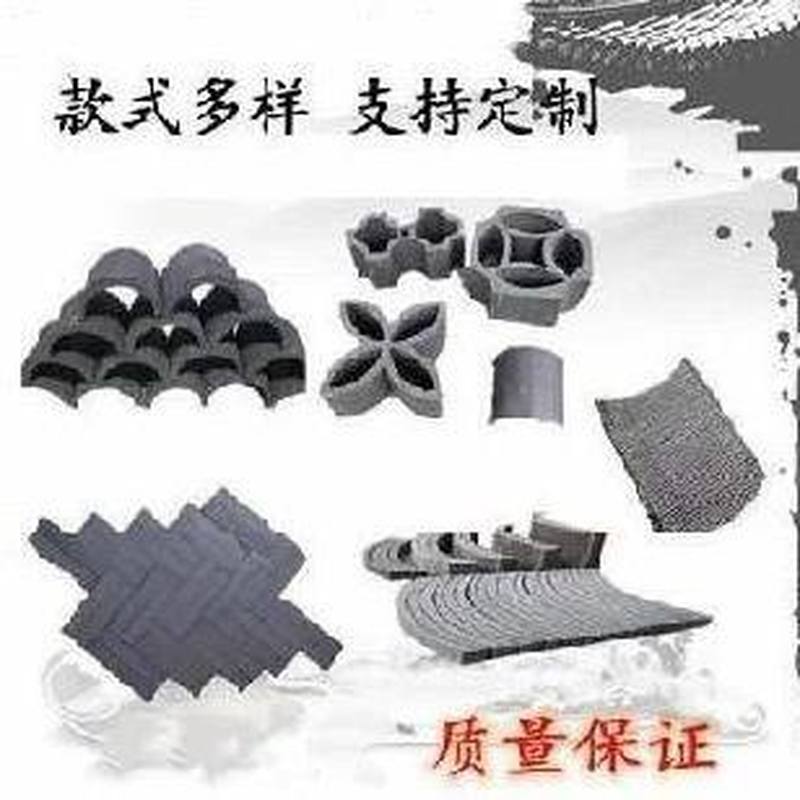 建材拱形农家院青砖工程背景装饰立瓦瓦片火锅店仿古砖定做布景。