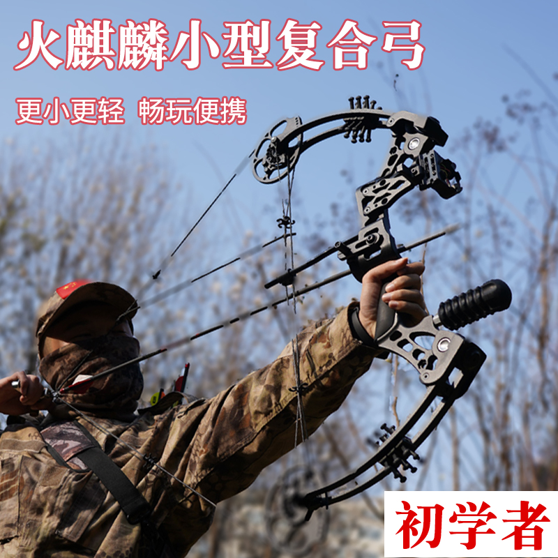 huwairen火麒麟小型复合弓专业弓箭射击高精度运动套装户外合金弓