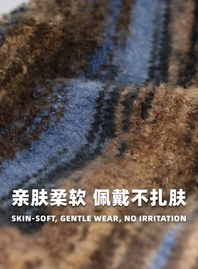 冬季大头围加绒护耳毛线帽女款