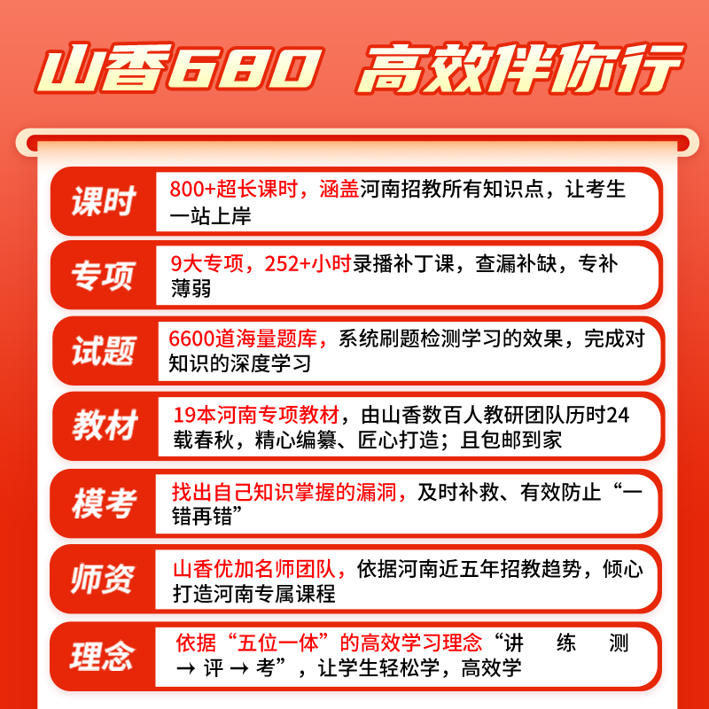 【山香教育】2024河南教师招聘教育理论基础视频山香教基教综网课 - 图0