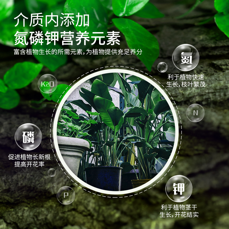 花彩师土培盆栽植物通用营养土绿植花卉专用培育土育苗土室内室外 - 图1