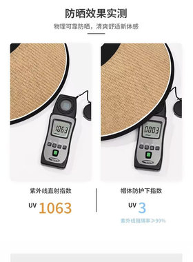 户外防晒帽太阳帽女防紫外线夏季