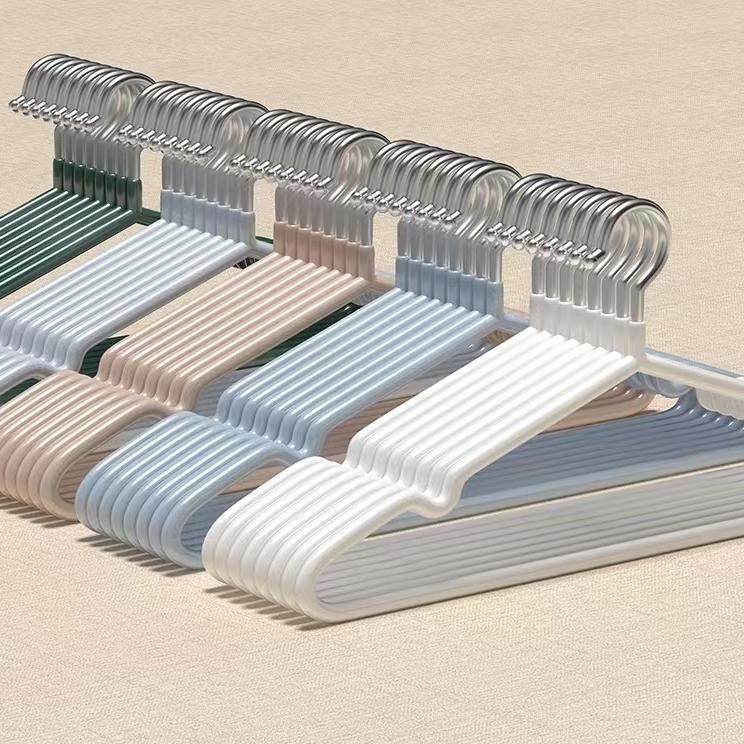 家用加粗衣柜衣服衣架无痕防滑无痕防滑衣架子加厚成人浸塑凹槽,淘宝优惠券,粉丝福利购,淘宝优惠卷