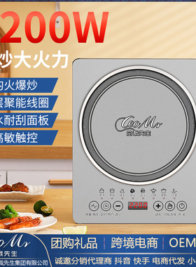 家用电磁炉开业礼品智能大功率火锅炉炒菜多功能电磁灶小家电