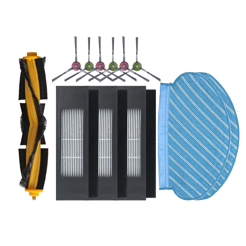 适配科沃斯扫地机T5Max/power/N8/DJ65滚刷滤网一次性拖抹布配件 - 图3
